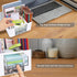 Plastic Pen Organizer, Multifunctional Desk Organizer with 2 Drawers, 4 Compartments for Office, White