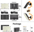 150% 184 3 16.4 Solar Lights Outdoor Waterproof Motion Sensor Security Lights, Upgraded Convex Lens Bright, LED, Modes