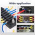 Chanzon 200pcs Insulated Crimp Wire Connector Terminal Assortment, Butt Splice, Male & Female Spade, Fork, Ring Kit