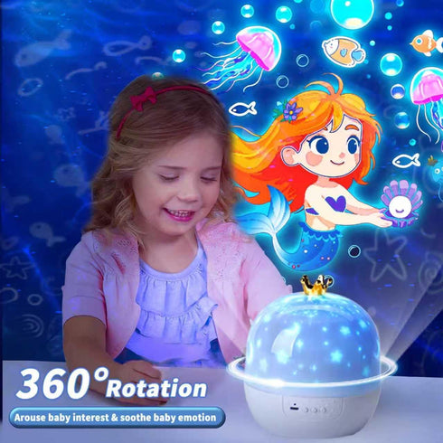 21 Sets 360 of Films Ocean Night Light Projector, Kids Projector for BedroomStars Projector for Ceiling, Degree