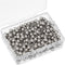 Map Tacks Push Pins, Small Size 300 Packs (Silver, 1/5 Inch)