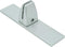 T-Shaped Sneeze Guard Clamp Bracket with Freestanding Base for Plexiglass or Acrylic Panel - 1 PC Assembled