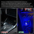 HQRNYP USB LED Car Interior Atmosphere Light, Car USB Night Light, Plug-in Auto Ambient Lighting Retro Lamps, Touch