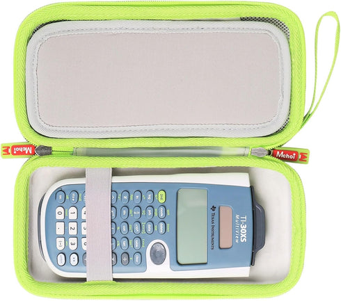 Mchoi Hard Carrying Case for Texas Instruments TI-30XS / TI-36X Pro / TI-34 Multiview Calculator, Case Only