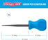 CHANNELLOCK SAW3H 3-inch Professional Scratch Awl Pick, Precision Machined Non-Magnetic, Made in USA