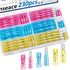 smseace 230PCS Heat Shrink Bullet Connectors Assortment Kit, Waterproof Female & Male Bullet Butt Connectors