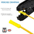 HKS 250 PCS Vinyl Insulated Butt Connector - Yellow 12-10 AWG Electrical Connectors