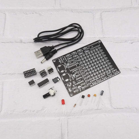 DIY LED Chaser Soldering Project Kit for Electronic Training