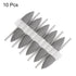 10pcs Rubber Polishing Bit Silicone Buffing Wheels, 120 Grit 10mm Dia Mounted Grinding Head