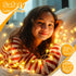 Ollny 120LED 40FT String Lights, Warm White Waterproof Fairy Lights with Timer, 8 Modes Plug in for Indoor Outdoor