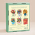 Set 5 6 Inch 3D Pack 5 Freshcut Paper Pop Up Cards, of Thank You Mini Bouquets with Matching Card, Popup Forever