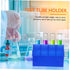 Healvian 3pcs Tube Box Rack for 50ml Tube Holder Vials Storage Tray, Small Plastic Cryogenic Test Tube Storage