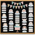 Boho Bulletin Board Decorations Set Classroom Decor Boho Rainbow Birthday Chart Bulletin Board Decorations Wall Decoration Cutouts for School Bulletin Calendar Birthday (Block) by NBjiuyin