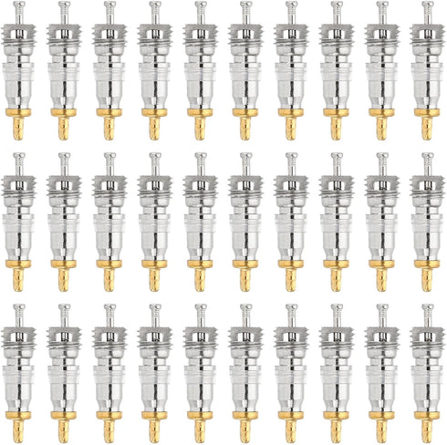 PATIKIL Air Conditioning Valve Core: 30 Pack Refrigeration Service Valve Stem Cores for HVAC Accessories