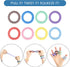 8 Pack Sensory Fidget Bracelets for Boys and Girls, Stretchy Coil Bracelet Fidget Toys for Kids with Autism ADHD SPD