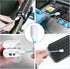 Foam Sticks Cleaning Swabs - BIHYM Lint-Free Foam Swabs for Inkjet Printer, Camera, and Electronics (Blue, 300pcs)
