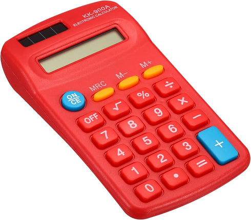 PATIKIL Basic Calculator, 8 Digit LCD Display, 4 Function Small Desktop Calculator, Battery Powered Handheld for Home