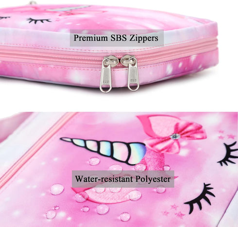 Bible Covers for Women, Girls Bible Bags, Kids Scripture Carrying Case with Handle Pockets (Pink-Marble)