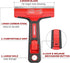 4" 20 25033 HAUTMEC Razor Blade Scraper Tool, Wider Scraper Tool with Extra Carbon Steel Blades, Razor Scraper