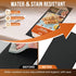 4.25" 11", 12 Pack (1 MYFULLY Restaurant Menu Holders x Black PU Leather Single Panel Menu Covers with Angled Corners