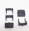 Pc Accessories - Connectors Pro 25-Pack 2X4 8 Pins 2.54mm 0.1" Pitch Dual Rows IDC Socket for Flat Ribbon Cable