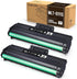STAROVER Compatible Toner Cartridge Replacement for Samsung MLT-D111S (Black, 2-Pack) for M2020W M2070FW Printers