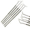 Avon Surgical 5pcs Dental Probe Scalers- Single-Ended | Oral Care Examination Explorer Picks |