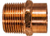 10-Pack 1/2-Inch Copper Male Adapter CxM, Sweat x MNPT, Certified Safe for Potable Water
