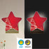 ALAZA Christmas Tree Snowflake Abstract Star Shaped LED Night Light Dusk to Dawn Sensor Plug in Night Home Decor Desk