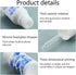 4 PCS Blue and White Porcelain Ceramic Dropper Bottles, 1 2/3oz (50ml) for Perfume, Aromatherapy, Funnel Included