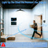 2000LM 4 Solar Shed Light Indoor Outdoor, Motion Sensor Pendant Light, Daytime Available Solar Indoor Lights