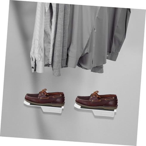 Over The Door Metal Shoe Rack - Floating Sneaker Organizer