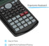 Mr. Pen Scientific 2 Line Calculator - Fraction & College Math Calculator for Students & Engineers, Back to School