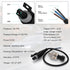 100 PSI Pressure Transducer Sender Sensor, 1/8" -27 NPT 316 Stainless Steel Thread for Oil Fuel Air Water