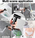 HSEAREA Steel Bidet Sprayer for Toilet Handheld for Cloth Diapers, Bathroom Jet Kit with Explosion-Proof Hose, Great