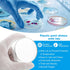 PATIKIL 55mm Plastic Petri Dishes with Lid, Clear Petri Plates for Lab Science Experiment