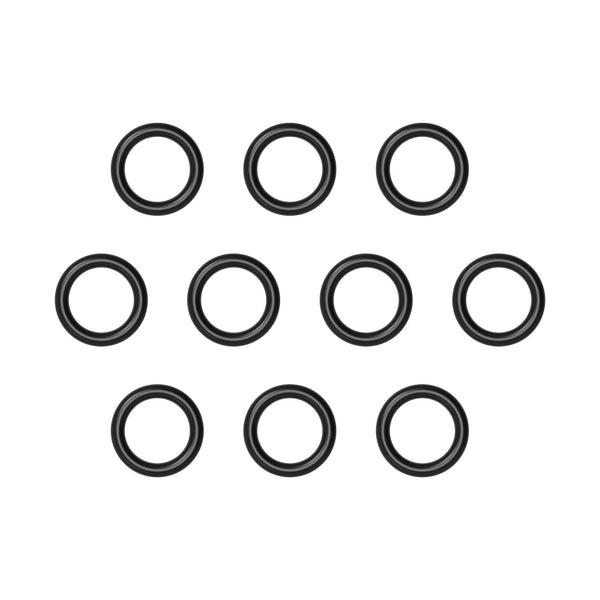 10 PCS Nitrile Rubber O Ring, 13mm OD, 8mm ID, 2.5mm Width, Black Sealing Gasket for Plumbing and Automotive