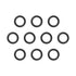 10 PCS Nitrile Rubber O Ring, 13mm OD, 8mm ID, 2.5mm Width, Black Sealing Gasket for Plumbing and Automotive