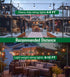 Tigerden 10Ft String Light Poles for Outside, Adjustable Metal Poles for Outdoor String Lights, Rustproof & Sturdy