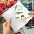 The Best Card Company Anniversary Greeting Card with Envelope - Loving Scripture Birds Stationery for Spouse C7108JANG