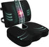 Seat Cushion and Lumbar Support Pillow for Office Chair, Wheelchair, Memory Foam