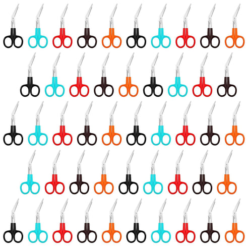 Tarpop 48 Pcs Gauze Scissors for Nurses Medical Small Bandage Scissors Bulk Heavy