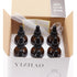YIZHAO Blue Glass Dropper Bottle, 4oz Tincture Bottles with Glass Dropper for Essential Oils, 9 Pcs