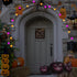 25FT 27 Count G40 Purple and Orange Christmas Lights, Christmas LED String Lights, Indoor Decoration Lights for Outdoor