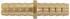 Dixon BM3 Brass Hose Fitting, Mender, 3/8" Hose ID Barbed