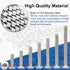 MroMax M4 x 10mm Machine Screws, Phillips Cross Round Head Screw, 304 Stainless Steel Fasteners, 10pcs