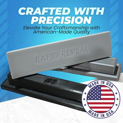 Trim Reveal Tool 1/4" - Precision Trim Gauge for Door Reveal Marking, Non-Damaging Hard Plastic Tool
