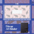 SOUL MAMA A6 Cash Envelopes for Budgeting Binder - 12 Pcs Pink Safari Themed Inserts & Money Saving Envelopes