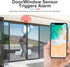 WiFi Door and Window Sensor: Wireless Contact Sensor with Free App Notification Alerts, Smart Door Sensor for Alarm System & Smart Home Automation, Compatible with Alexa Google Home(1Pack)