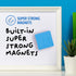 RNKP Mini Dry Erase Erasers, 24 Pack Magnetic Whiteboard Erasers for Kids and Classroom Supplies (2 x 2 Inch) Blue